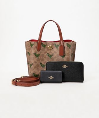 COACH × PEANUTS ウィロウトート24 シグネチャーキャンバス 公式】COACH – コーチ | 【COACH X PEANUTS】ウィロウ トート